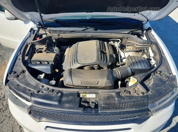 1C4SDJCT5JC415176 2018 DODGE DURANGO White Widok komory silnika