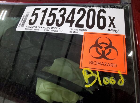 1C4SDJCT5TC180443 2026 DODGE DURANGO Red Շարժիչի բաժամունքի տեսք