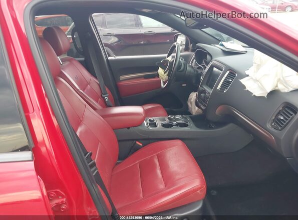 1C4SDJCT6HC660045 2017 DODGE DURANGO Red Սալոնի դիմացի տեսք