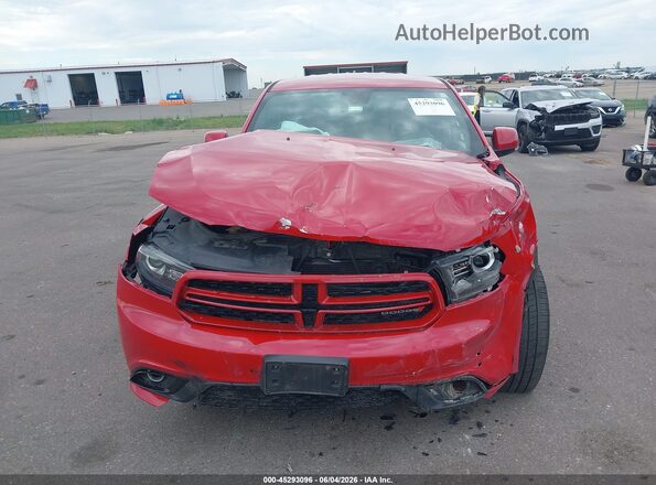 1C4SDJCT6HC660045 2017 DODGE DURANGO Red Սալոնի հետևի տեսք
