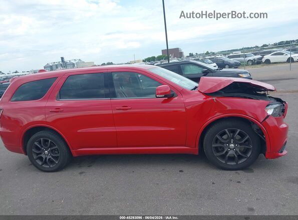 1C4SDJCT6HC660045 2017 DODGE DURANGO Red Սալոնի 360 աստիճան տեսք