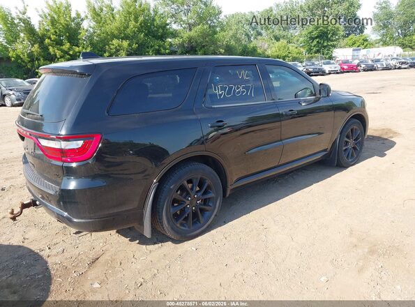 1C4SDJCT6HC677539 2017 DODGE DURANGO Black Задня права чверть