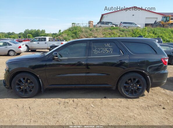 1C4SDJCT6HC677539 2017 DODGE DURANGO Black Панорамний вид салону 360°