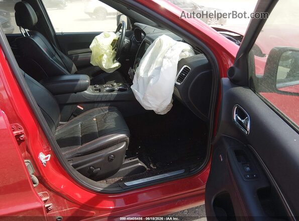 1C4SDJCT6HC709891 2017 DODGE DURANGO Red Widok wnętrza z przodu