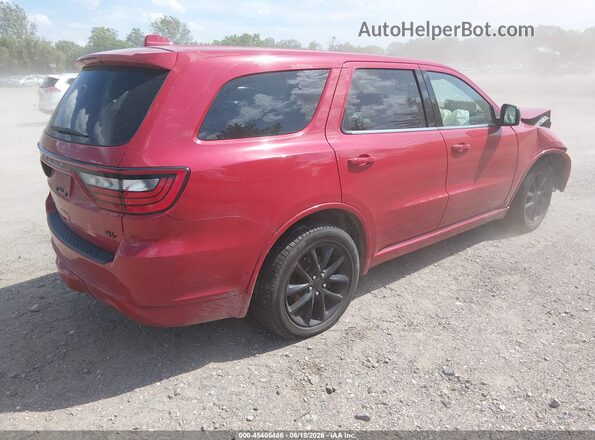 1C4SDJCT6HC709891 2017 DODGE DURANGO Red Tył prawy