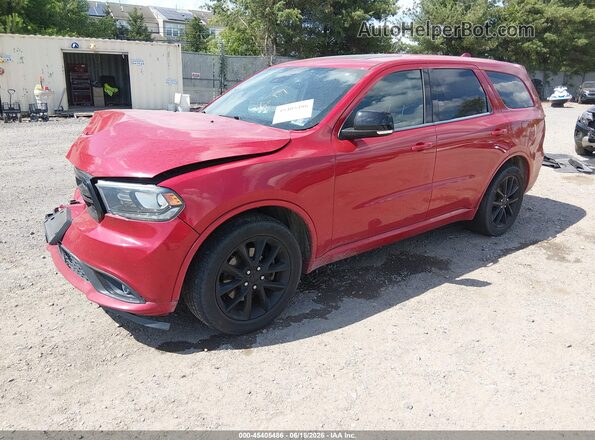 1C4SDJCT6HC709891 2017 DODGE DURANGO Red Przód lewy