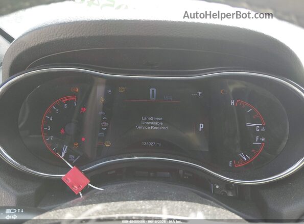 1C4SDJCT6HC709891 2017 DODGE DURANGO Red Widok tylnych siedzeń