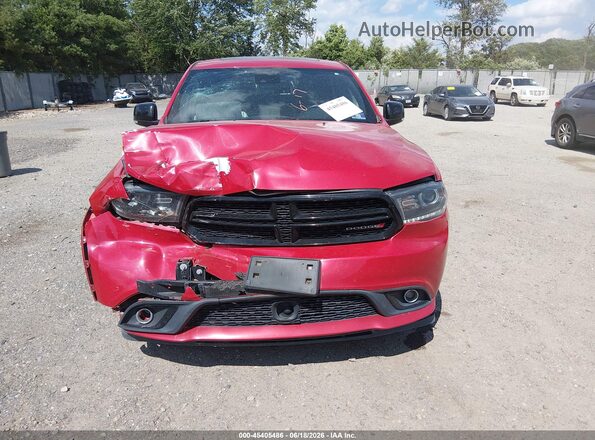 1C4SDJCT6HC709891 2017 DODGE DURANGO Red Widok zestawu wskaźników
