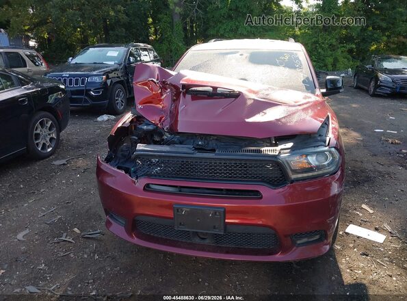 1C4SDJCT6JC239920 2018 DODGE DURANGO Red Սարքավորումների վահանակի տեսք