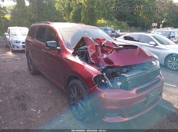 1C4SDJCT6JC239920 2018 DODGE DURANGO Red Դիմացի տեսք