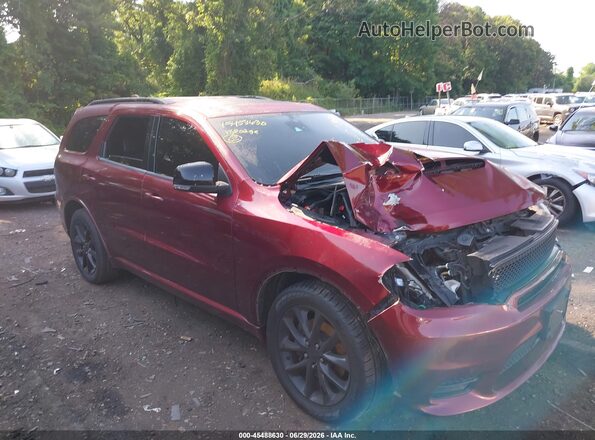 1C4SDJCT6JC239920 2018 DODGE DURANGO Red Սալոնի հետևի տեսք