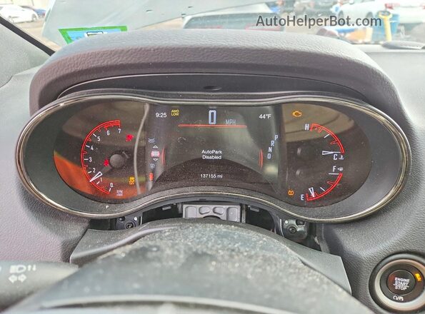 1C4SDJCT6LC348803 2020 DODGE DURANGO Gray Սարքավորումների վահանակի տեսք