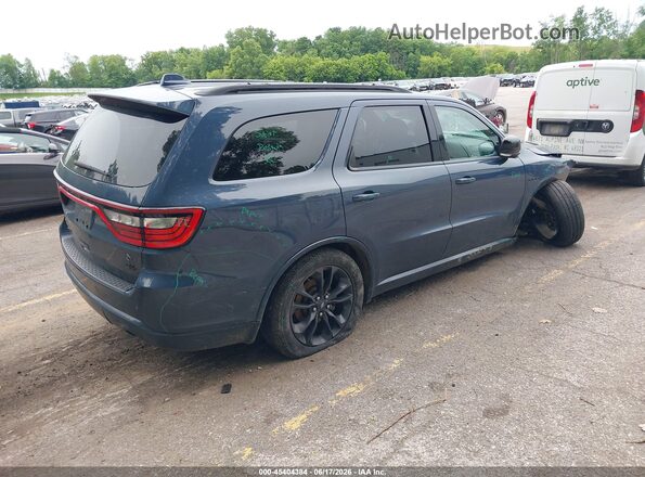 1C4SDJCT6MC520958 2021 DODGE DURANGO Blue უკანა მარჯვენა