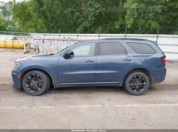 1C4SDJCT6MC520958 2021 DODGE DURANGO Blue სალონის 360-გრადუსიანი ხედი