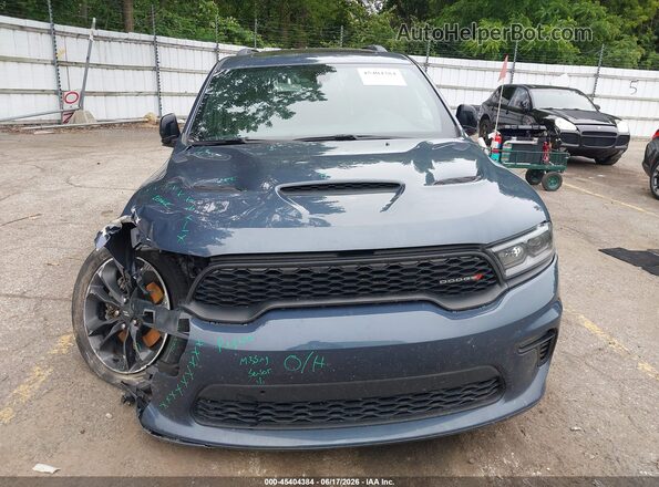 1C4SDJCT6MC520958 2021 DODGE DURANGO Blue ხელსაწყოთა პანელის ხედი