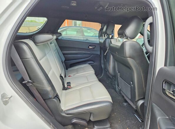 1C4SDJCT6NC104295 2022 DODGE DURANGO White Rear seats view