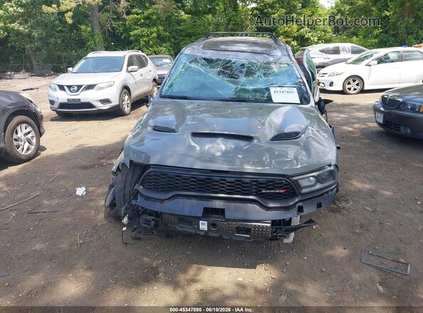 1C4SDJCT6PC589105 2023 DODGE DURANGO Gray Առջևի վահանակի տեսք