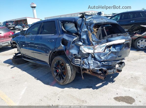 1C4SDJCT7LC228721 2020 DODGE DURANGO Blue უკანა მარცხენა