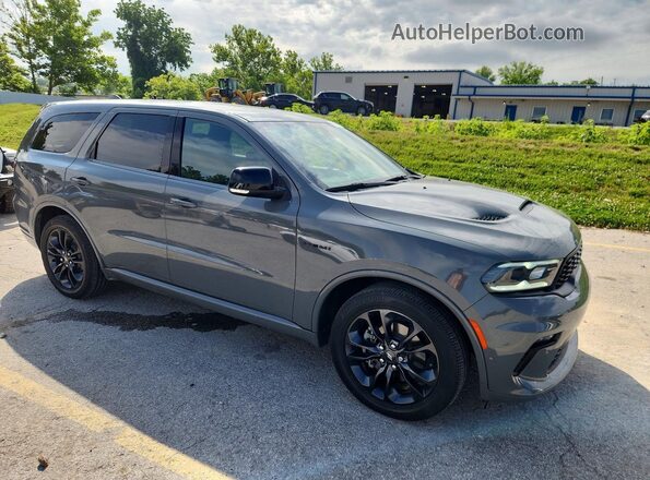 1C4SDJCT7NC190877 2022 DODGE DURANGO Gray წინა მარჯვენა
