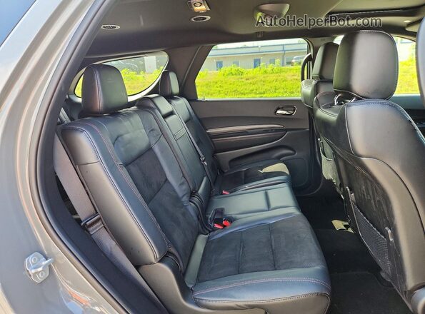1C4SDJCT7NC190877 2022 DODGE DURANGO Gray უკანა სალონის ხედი