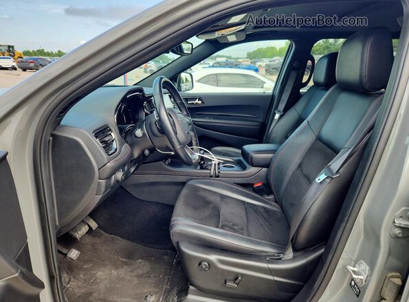 1C4SDJCT7NC190877 2022 DODGE DURANGO Gray წინა სალონის ხედი