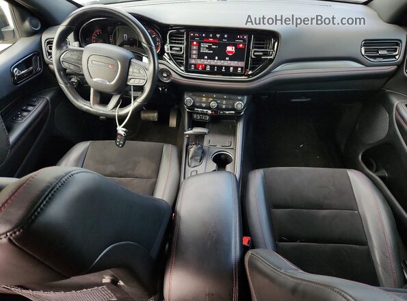 1C4SDJCT7NC190877 2022 DODGE DURANGO Gray წინა პანელის ხედი