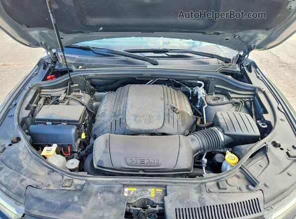 1C4SDJCT7NC190877 2022 DODGE DURANGO Gray ძრავის განყოფილების ხედი