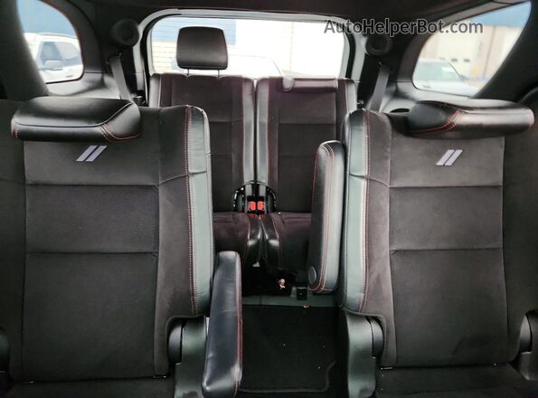 1C4SDJCT7RC174037 2024 DODGE DURANGO Black Rear seats view