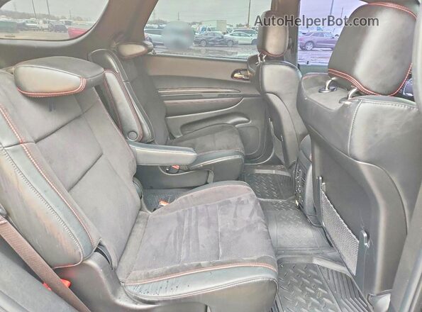 1C4SDJCT7RC174037 2024 DODGE DURANGO Black Rear interior view