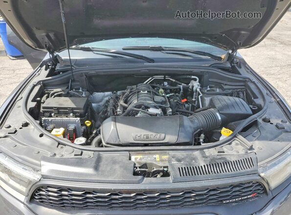 1C4SDJCT7SC502594 2025 DODGE DURANGO Black ძრავის განყოფილების ხედი