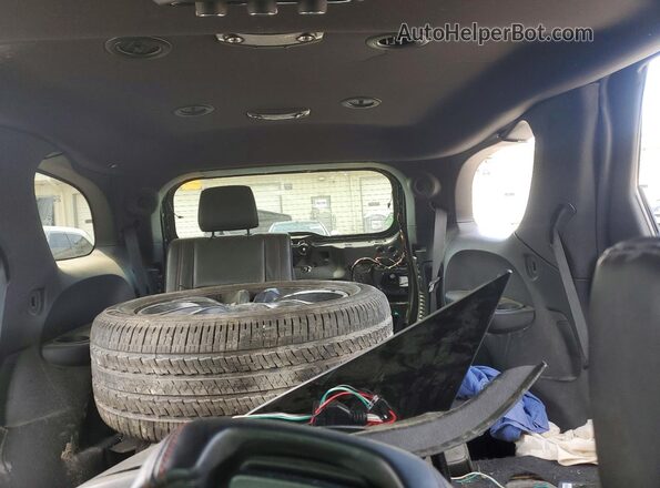 1C4SDJCT7SC502594 2025 DODGE DURANGO Black უკანა სავარძლების ხედი