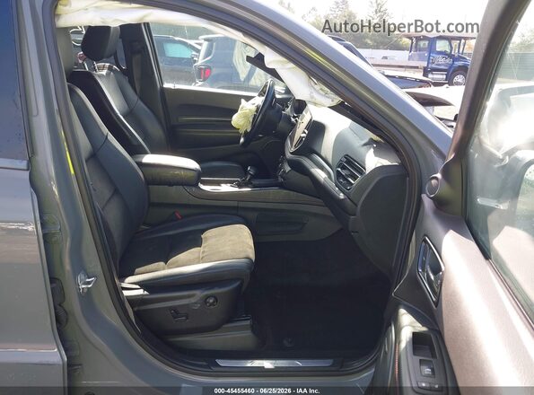 1C4SDJCT8MC825975 2021 DODGE DURANGO Gray Front interior view