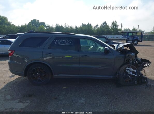 1C4SDJCT8MC825975 2021 DODGE DURANGO Gray Rear interior view