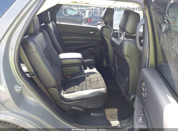1C4SDJCT8MC825975 2021 DODGE DURANGO Gray VIN sticker view
