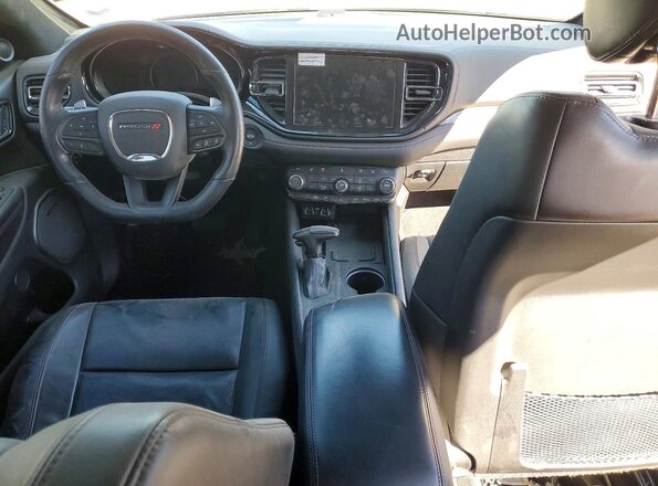 1C4SDJCT8NC134284 2022 DODGE DURANGO Черный Вид панели приборов