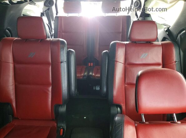 1C4SDJCT8NC220792 2022 DODGE DURANGO Black უკანა სავარძლების ხედი