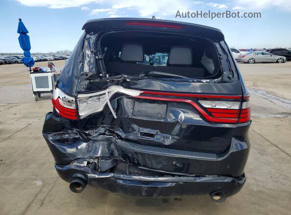 1C4SDJCT8NC220792 2022 DODGE DURANGO Black უკანა ხედი