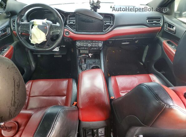 1C4SDJCT8NC220792 2022 DODGE DURANGO Black წინა პანელის ხედი