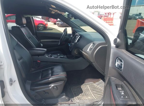 1C4SDJCT9GC362457 2016 DODGE DURANGO Белый Вид салона спереди