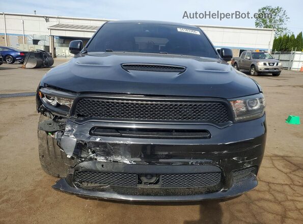 1C4SDJCT9JC112224 2018 DODGE DURANGO Black Front view
