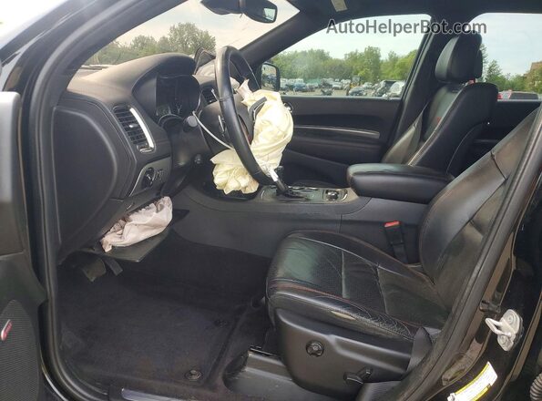 1C4SDJCT9JC112224 2018 DODGE DURANGO Black Front interior view