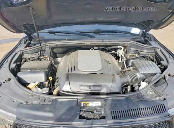 1C4SDJCT9JC112224 2018 DODGE DURANGO Black Engine compartment view