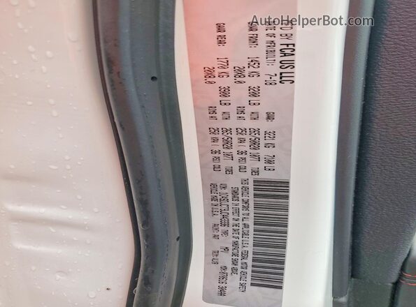 1C4SDJCT9JC443336 2018 DODGE DURANGO White 