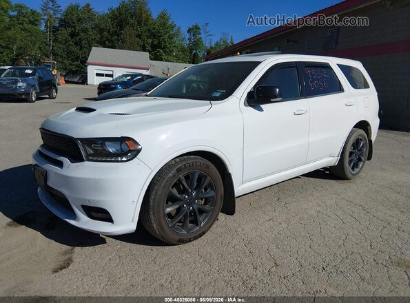 1C4SDJCT9JC445488 2018 DODGE DURANGO White Przód lewy