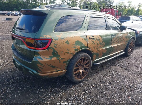 1C4SDJCT9MC765866 2021 DODGE DURANGO Green Rear right