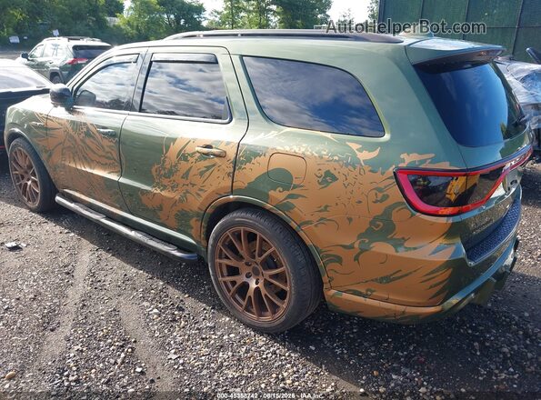 1C4SDJCT9MC765866 2021 DODGE DURANGO Green Rear left