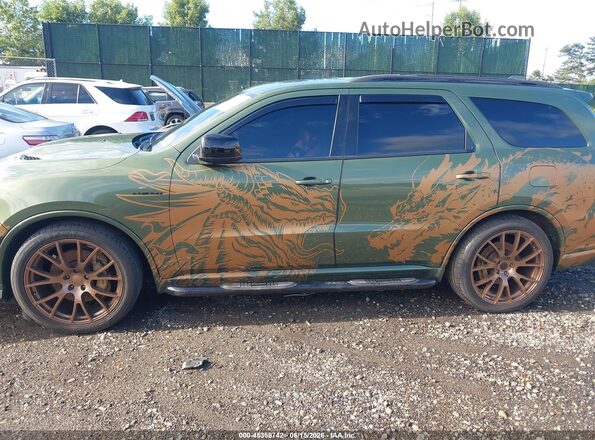 1C4SDJCT9MC765866 2021 DODGE DURANGO Green 360 interior view