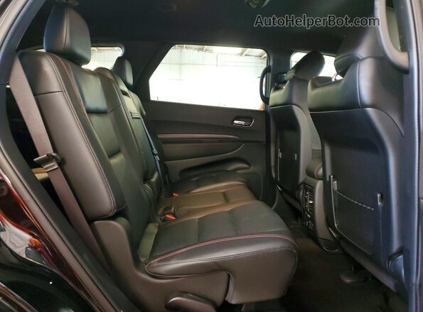 1C4SDJCT9MC862274 2021 DODGE DURANGO Black უკანა სალონის ხედი