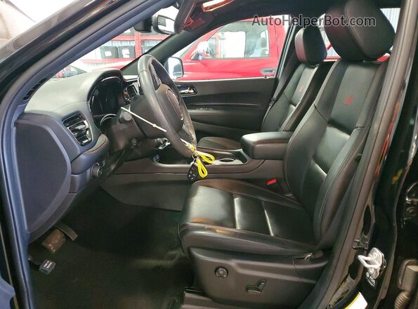 1C4SDJCT9MC862274 2021 DODGE DURANGO Black წინა სალონის ხედი