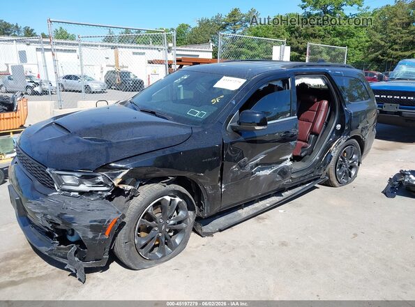 1C4SDJCT9PC592760 2023 DODGE DURANGO Black Vista tres cuartos delantera izquierda